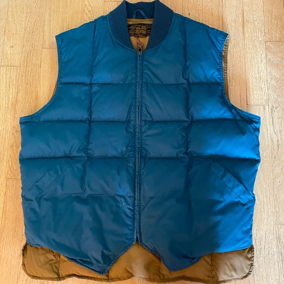 eddie bauer goose down vest